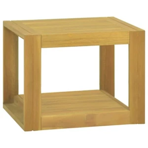 vidaXL Bathroom Cabinet 45x45x35 cm Solid Wood Teak - Picture 1 of 6