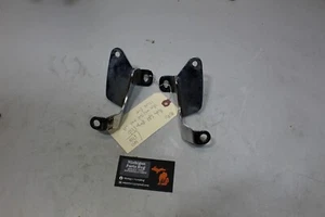 Harley Softail Springer FLSTS OEM Windshield Mount Set Chrome Pair - Picture 1 of 8