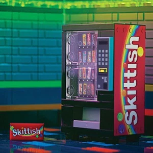 B3 Customs® - Skittish - Custom LEGO Candy Vending Machine - Picture 1 of 1