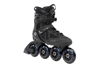 K2 Skate VO2 S 90 BOA Unisex Inline Skates, Black/Night, M9 - Image 1 of 4