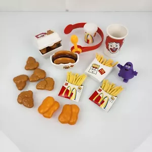 Vintage 2001 CDI McDonald’s 25 PC Fast Food Play Food Set Playset (COSÌ COM’È) - Foto 1 di 12
