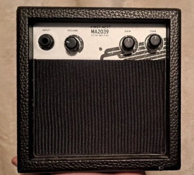 First Act MA2039 Battery Powered Mini Practice Guitar Amp WORKS GREAT!!! - Image 1 of 4