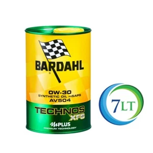 BARDAHL TECHNOS 0W30 XFS AV504 OLIO MOTORE - 7 LITRI IN 7 LATTINE DA 1 LITRO - Foto 1 di 1