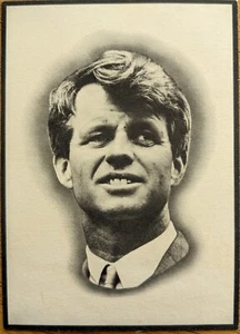 about Robert Kennedy from Ethel Kennedy - mourning card/thank you card, 1968 - Picture 1 of 3