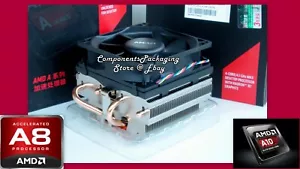 AMD Athlon A10 7860K Cooling Fan + Heat Sink with Near Silent Technology - New - Picture 1 of 6