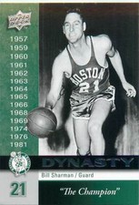 2008-09 Upper Deck Celtics Dynasty #BOS19 Bill Sharnan