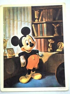 Vintage Mickey Mouse Walt Disney Productions Color PostCard - Picture 1 of 6