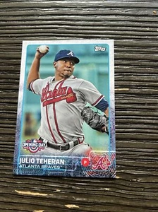 2015 Topps Opening Day #141 Julio Teheran Atlanta Braves - Picture 1 of 1