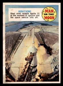 1970 Topps Man on the Moon #90 Ignition VG *d4
