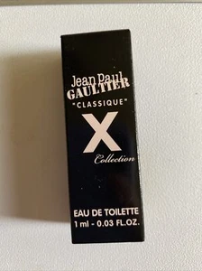 JPG JEAN PAUL GAULTIER CLASSIQUE X COLLECTION EDT 1.0ml .03oz x 1 SPRAY SAMPLE - Picture 1 of 1