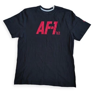T-shirt Nike Air AF-1 '82 - Nera - Taglia XL - Foto 1 di 4