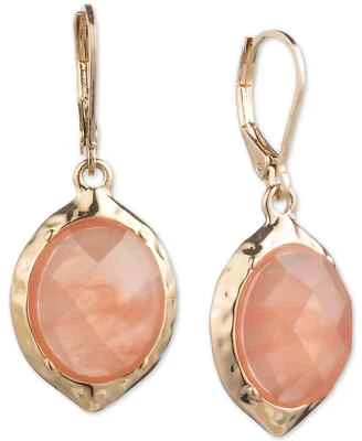 Anne Klein Gold-Tone Stone Drop Earrings New  - Image 1 of 2