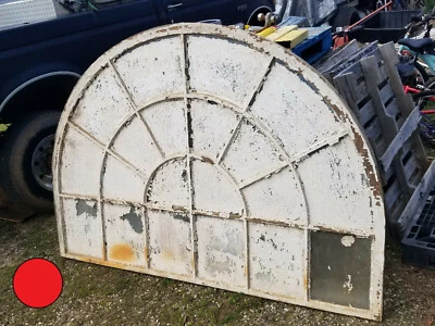 Três janelas/faixas vintage grandes meia redonda - Mais fotos abaixo - Imagem 1 de 4