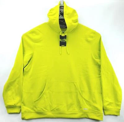 NUEVA Sudadera con Capucha Tek Gear Para Hombre 2XL Amarilla Rendimiento Entrenamiento Correr Foto 1 de 4
