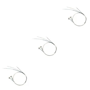 3pcs Violin String Fiddle Strings Steel Core Wound Wire Musical Instrument - Picture 1 of 12