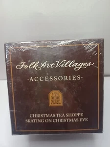 Lang and Wise Christmas Tea Shoppe Heiligabend 4er Set Brettzäune 30010699 - Bild 1 von 4