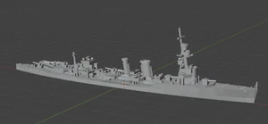 1:700 Caledon Class Cruisers pre-1943 - Picture 1 of 2