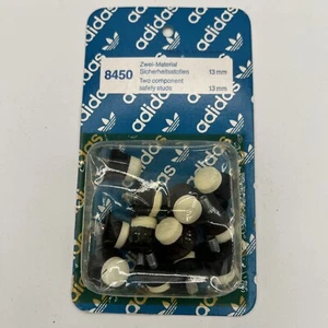 Botines de fútbol vintage Adidas de dos componentes con tachuelas de seguridad 8450 NUEVOS SELLADOS - Imagen 1 de 2