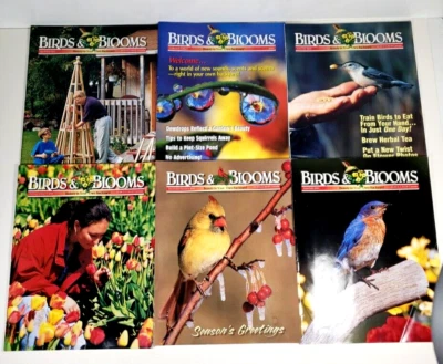 Birds & Blooms Vintage Collectors Magazines Lot Of 6 Issues 2000, 2001, 2003 - Image 1 of 4