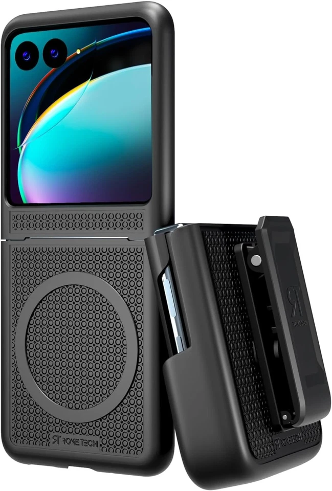 Funda Rome Tech para Motorola Razr 40 Ultra y Razr+ 2023 MagSafe Funda con clip para cinturón Foto 1 de 4