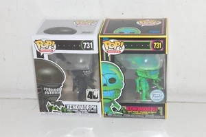 2x Funko Pop! Alien: Xenomorph (40th Anniversary and Green) Vinyl Figur #731 - Bild 1 von 3