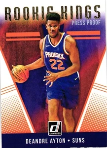 2018-19 Panini Donruss Rookie Kings Deandre Ayton RC #27 Phoenix Suns rookie - Picture 1 of 2