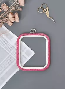 Square Flexi Hoop Nurge 230-11 rosa - Imagen 1 de 5