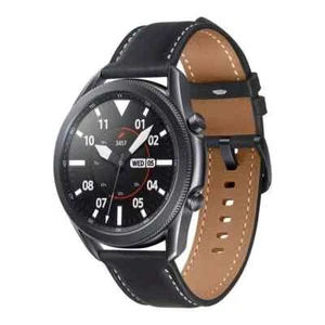 Samsung Galaxy Watch 3 45mm (4G) Android Smartwatch SM-R845F Mystic Black NEW - Afbeelding 1 van 6