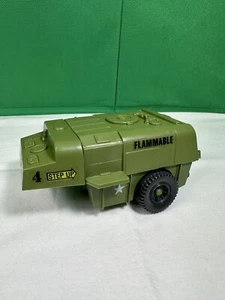 Vintage GI Joe ARAH 1985 USS Flagg RIMORCHIO CARBURANTE + TUBI UGELLI NO RUOTA veicolo - Foto 1 di 6