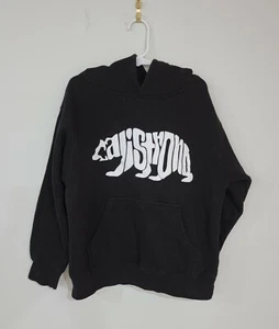 California Calistrong Bear hoodie Kids Boys Size Medium Black pullover - Picture 1 of 4