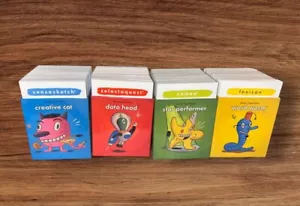 Cranium Board Game Complete Set of Replacement Pieces Cards (Four Boxes) - Picture 1 of 3