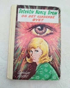 Vtg. Norwegian Nancy Drew Book - The Glowing Eye - Carolyn Keene - Picture 1 of 5