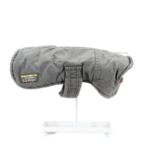 LL Bean Classic Canvas Cozy Plaid Flannel Reversible Field Coat for Dogs Small - Picture 1 of 9
