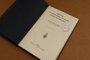 Antique Book Anleitung zur Entwicklung elektrischer Starkstromschaltungen 1926 - Picture 1 of 8