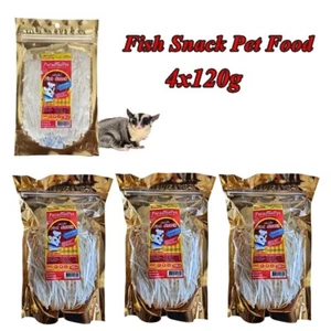 Sugar Glider Fish Protein Snack Hamster Teeth Care Animal Paradise Pet 120g.x4 - Picture 1 of 8