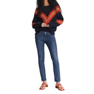 NWT Rag & bone Dre Low-Rise Boyfriend Jeans , Misson City, Size 32 - Picture 1 of 17