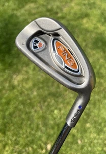 PING i10 7 IRON (BLUE DOT) w/ SOFT REGULAR STEEL SHAFT - GREAT CONDITION! - Picture 1 of 6