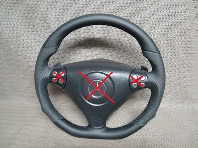 Sport Lenkrad AMG   Mercedes W171 W203 SLK R171 mit DSG  Neu Beziehen - Bild 1 von 3