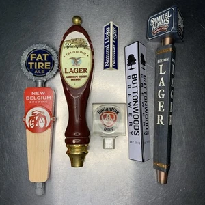 Beer Tap Draft Handle 6 Piece Collector’s Lot - Picture 1 of 24