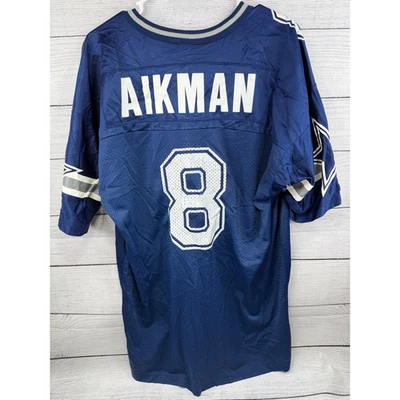 Camiseta de colección Troy Aikman Dallas Cowboys NFL campeón talla 48 Foto 1 de 3