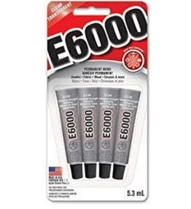 E6000 5510310 Craft Adhesive Mini 4 Count (4 Pack) - Picture 1 of 1