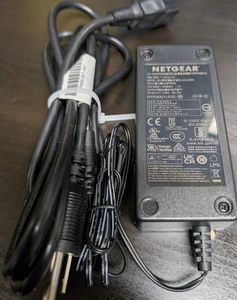 Genuine Netgear 2ACL068S AC Adapter P/N 332-11059 54V 1.25A 68W w/ power cord - Picture 1 of 2