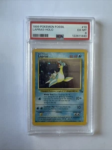 1999 Pokémon Fossil Lapras holo - Picture 1 of 2