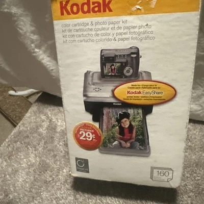 Kodak PH-160 Color Cartridge & Photo Paper Kit  - 2 Cartridges & 160 Photo Paper - Image 1 of 4