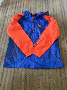 BOISE STATE 1/4 ZIP HOODED WINDBREAKER JACKET LADIES S 4/6 - Picture 1 of 4