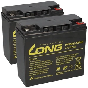 Ersatzakku kompatibel mit Alber E-Fix und Adventure 2x Kung Long 12V 22Ah - Bild 1 von 6