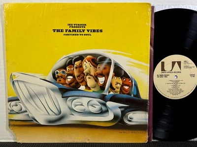 THE FAMILY VIBES Confined To Soul LP UNITED ARTISTS 1973  R&B Funk IKE TURNER - Image 1 of 2