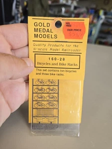 Modelli Medaglia d'Oro # 160-28 Portabici e Portabici Scala N - Foto 1 di 5