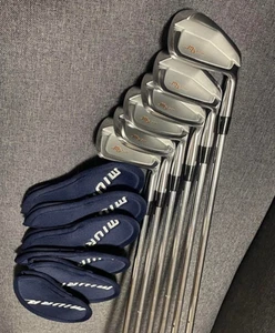 Miura Giken CB-302 Iron Set 6pcs 6-Pw,Gw Flex S Stiff Dynamic Gold S200 w/HC - Picture 1 of 7