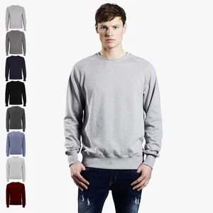 EARTH POSITIVE - Organic Unisex Raglan Sweatshirt 'EP65' 100% Biobaumwolle - Bild 1 von 22